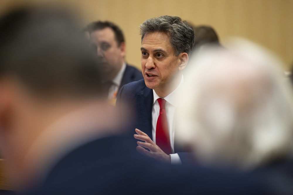 Ed Miliband, Secretary of State for Energy and Net Zero, 2025